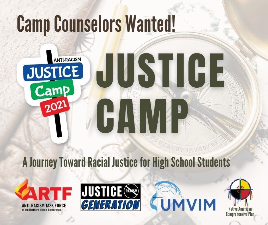 Justice Camp Counselors Wanted - Northern Illinois Annual Conference