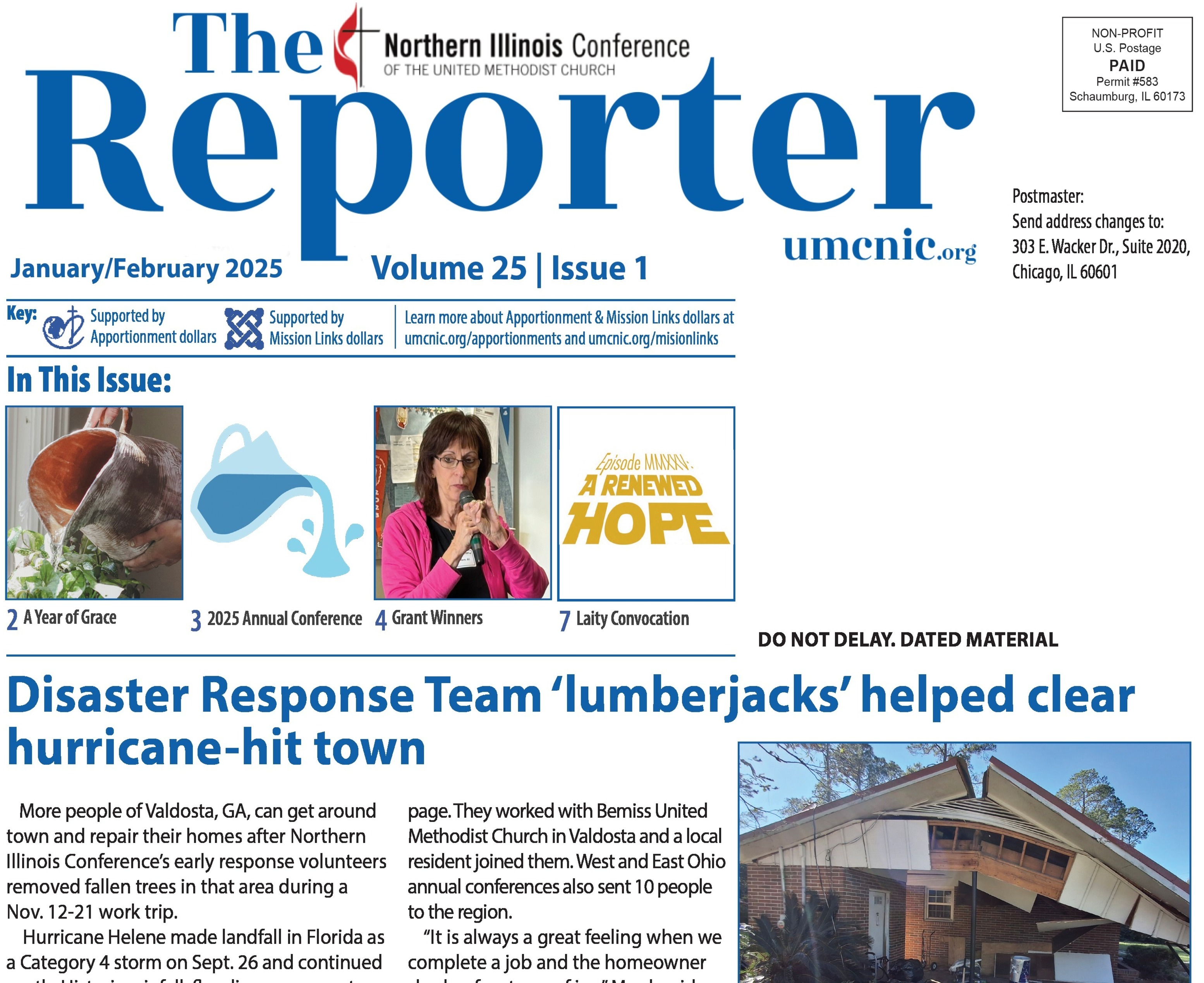 March April Reporter 2024 Cover