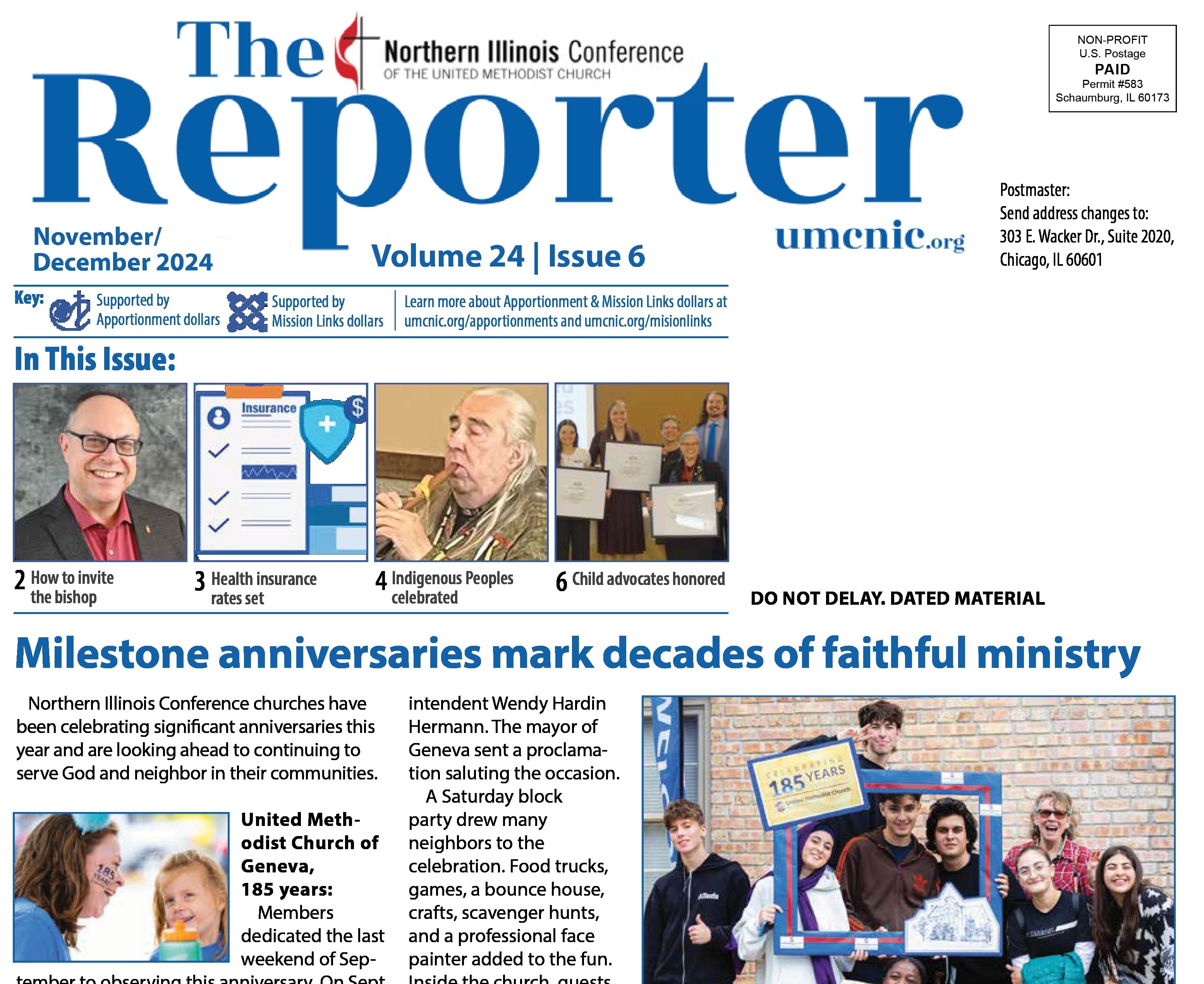 March April Reporter 2024 Cover