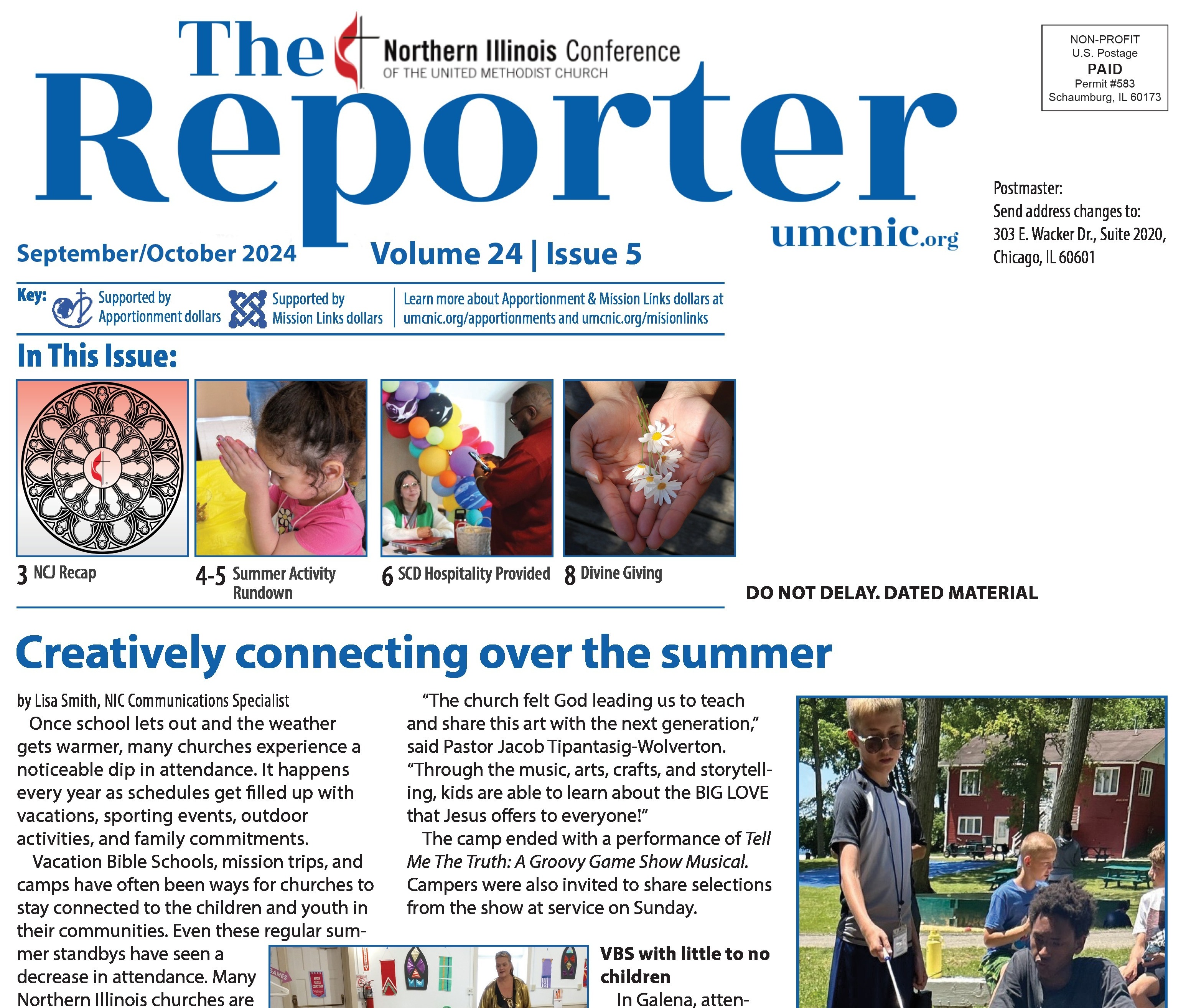 March April Reporter 2024 Cover